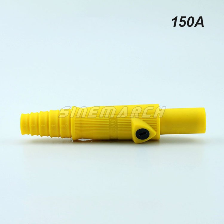 R-LOK 150A Female Plug American Standard Single Pole Power Connector Double Cam Design for Cable Extension