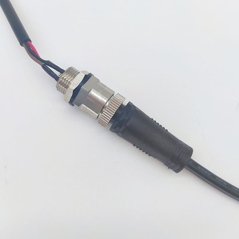 Factory customize M12 Connector Aviation shielded Cable IP68 Waterproof M12 male female Connector Sensor Cable
