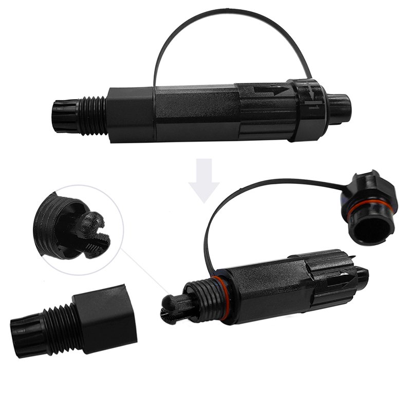 IP68 Waterproof Ftth Drop Cable Outdoor Fiber Optic Cable Assemblies Mini H SC Fast Connector