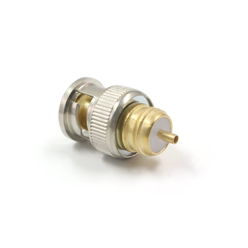 BNC-001 High quality gold plated wholesale bnc male injection molding connector