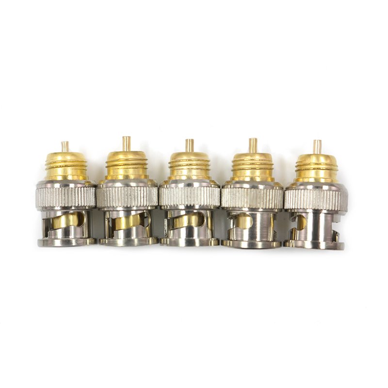 BNC-001 High quality gold plated wholesale bnc male injection molding connector