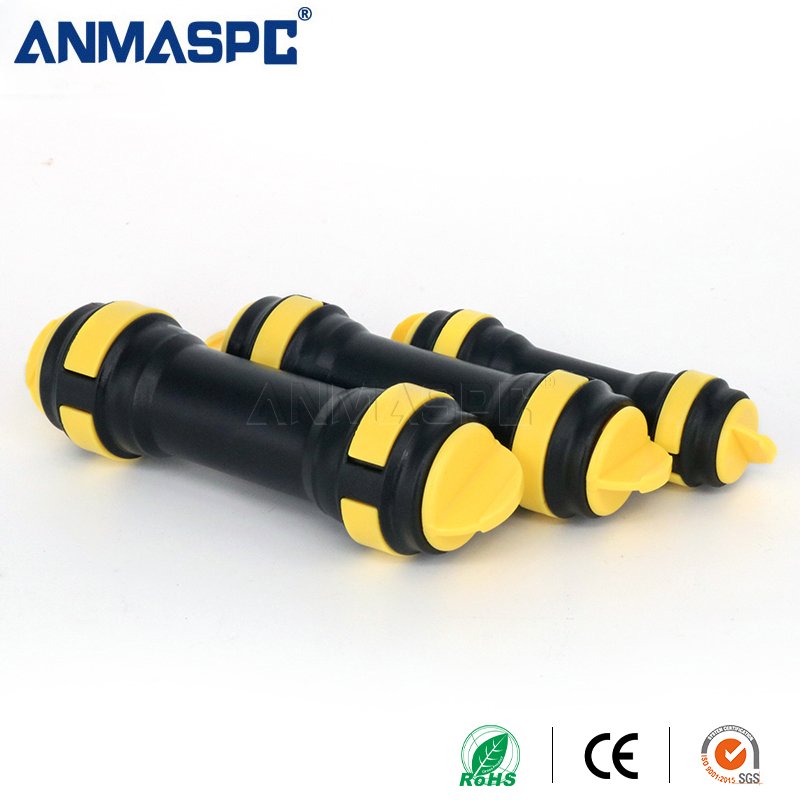 High-Performance DBS12mm Air Blown Fiber Optic Microduct Connectors Essential Components FTTX Deployment Microduct Coupling