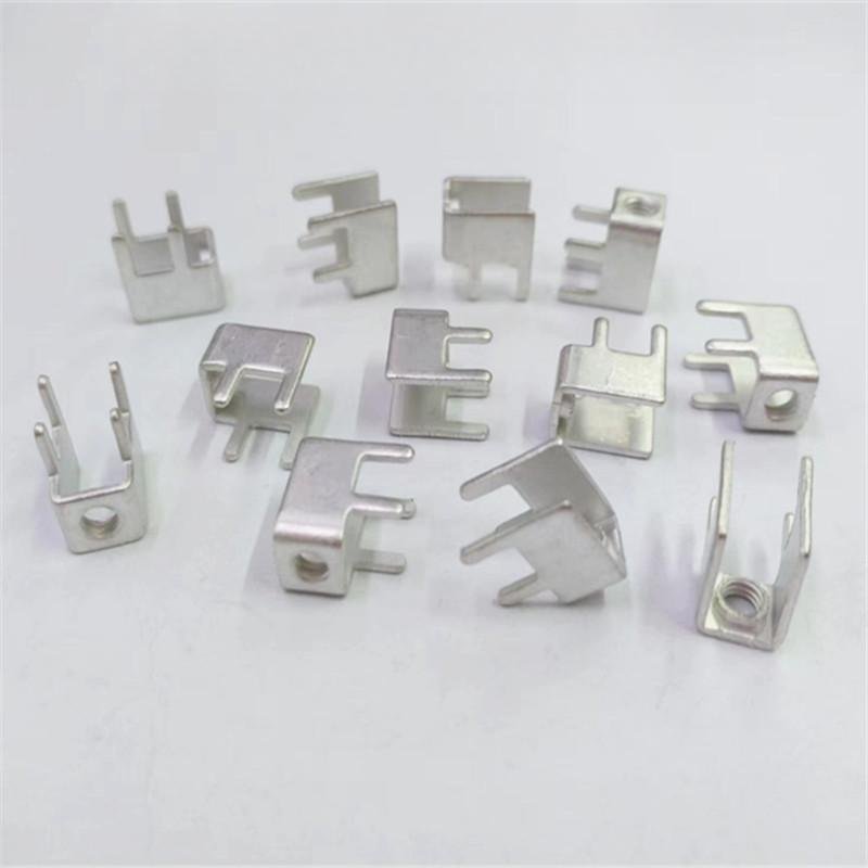PCB 69M3 brass welded terminals screw-on PCB connectors solder pad metal pins substrate conductive support