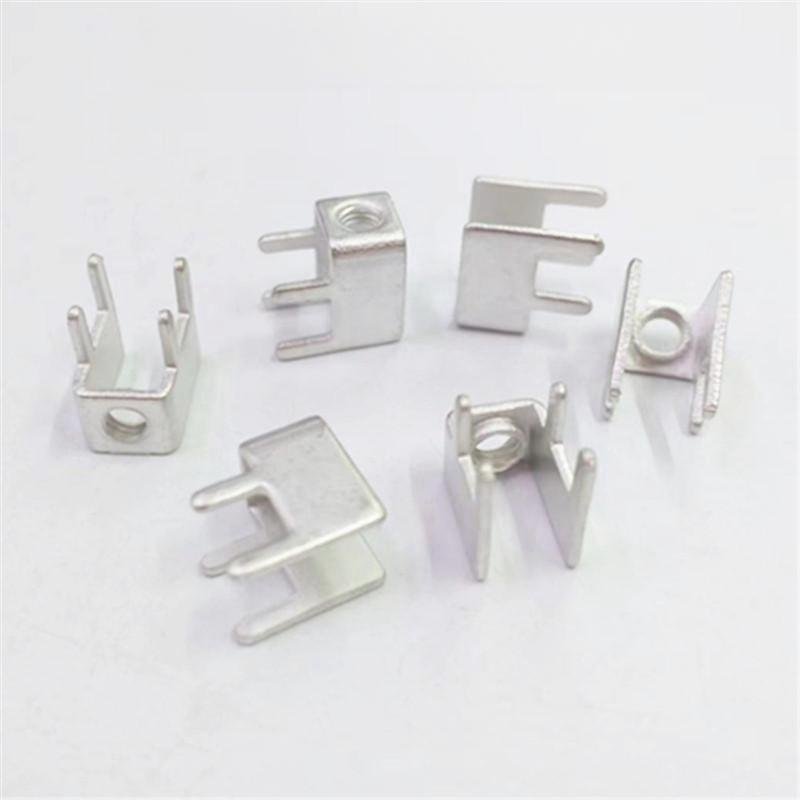 PCB 69M3 brass welded terminals screw-on PCB connectors solder pad metal pins substrate conductive support