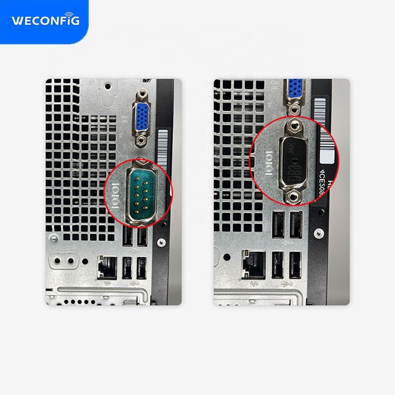 DB9 connector lock, Serial RS232 VGA Port Blocker, DB9 Blocker, (100blockers plus 2keys)