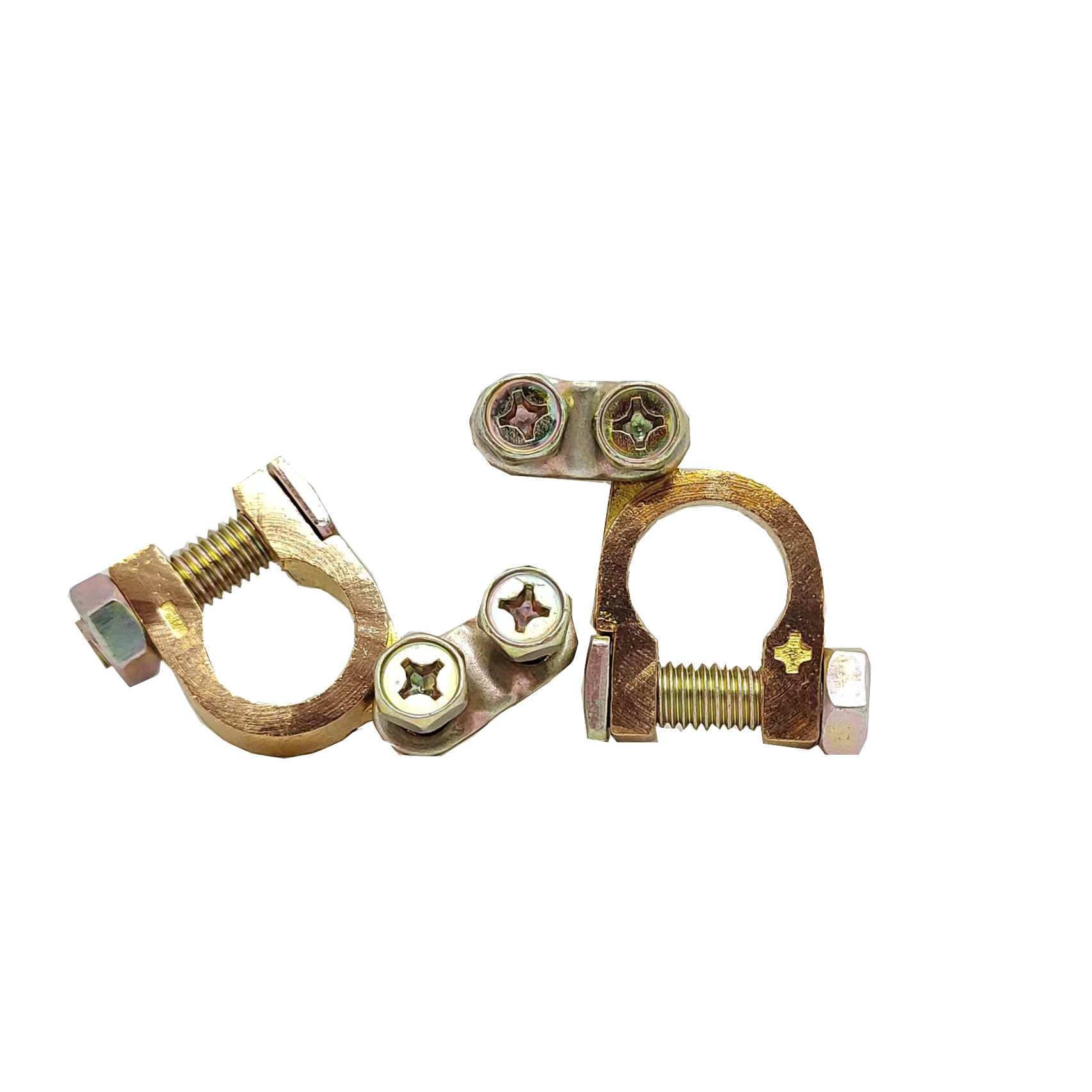 universal quick release battery terminal wire connector truck boat auto battery terminal color coded clamp connectors