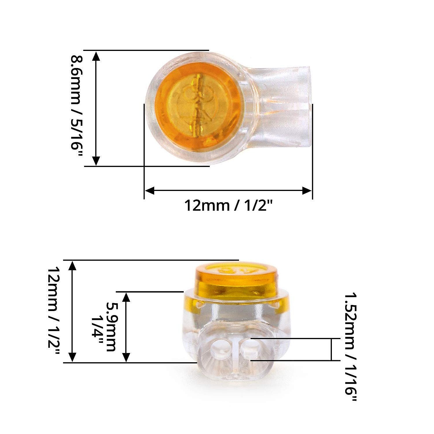 Single pin gel filled Lock joint K1 wire telephone UY Wiring Connector K1 Network Cable Terminals