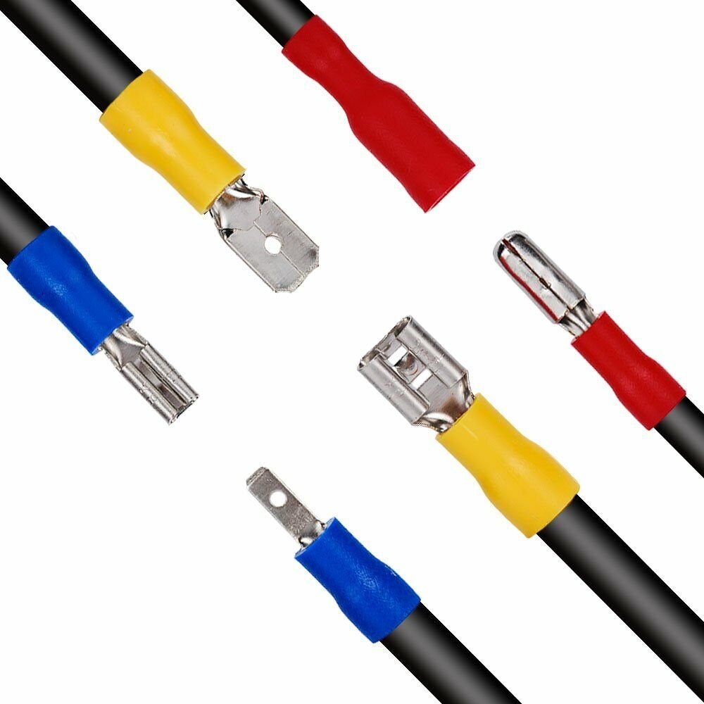 Pin Insulated Cord End Connector Connecting Cable ISO9001 Cold Terminals Lug Crewel Tube Per-insulator Terminal Copper and PVC