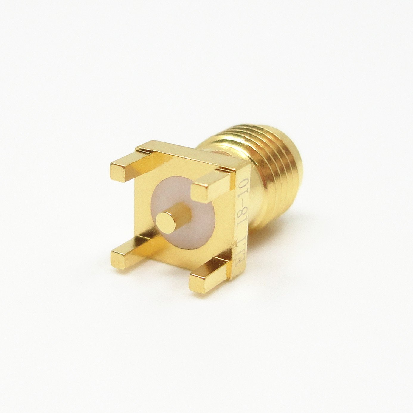 High Quality Straight Female Socket SMA RF Connector for PCB