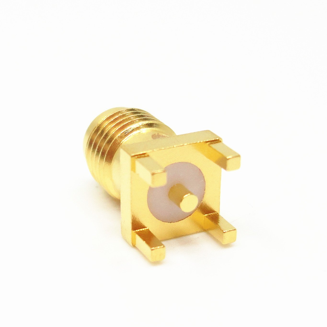 High Quality Straight Female Socket SMA RF Connector for PCB