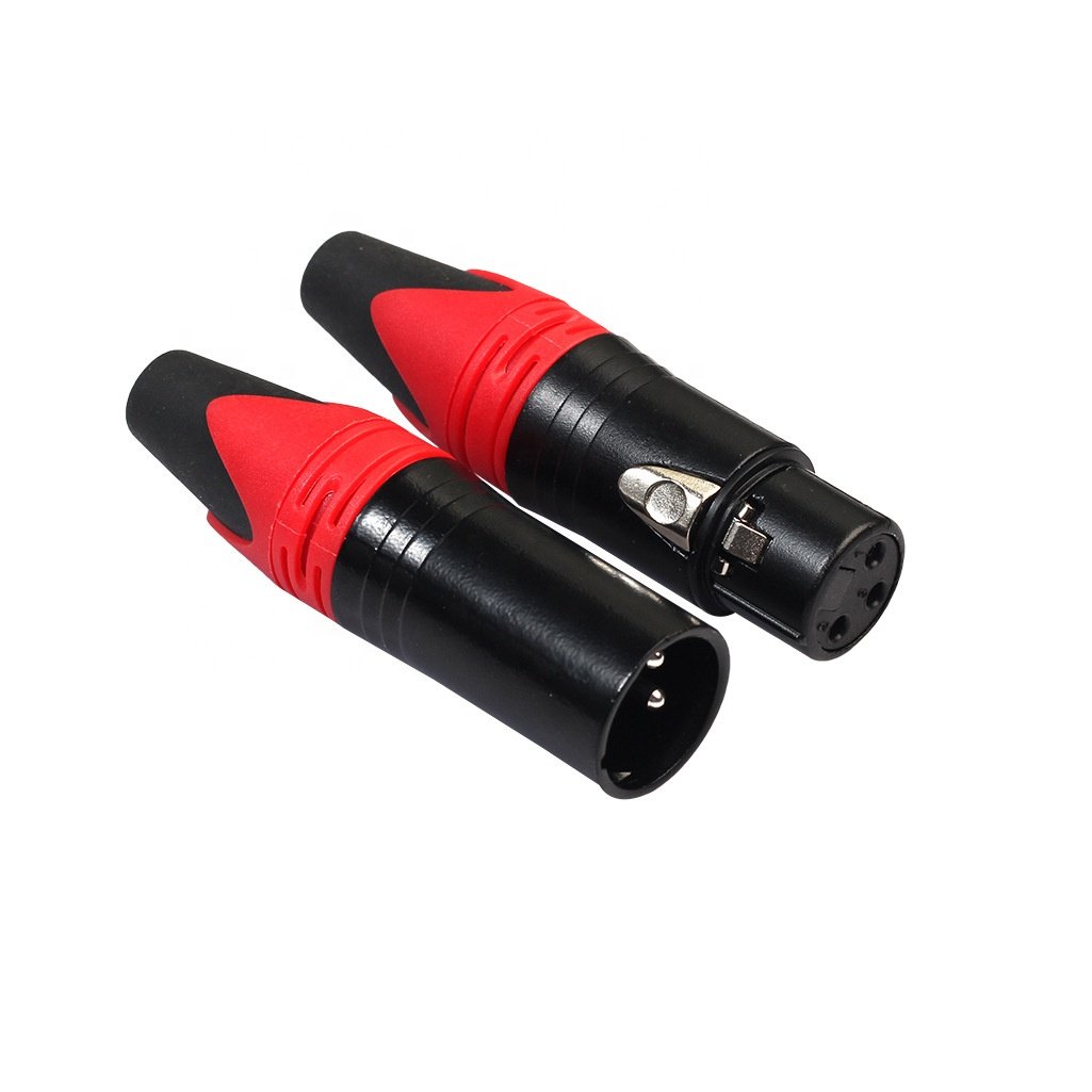 SHENZHENTP Colored 3 Pin Male To Female XLR Connector