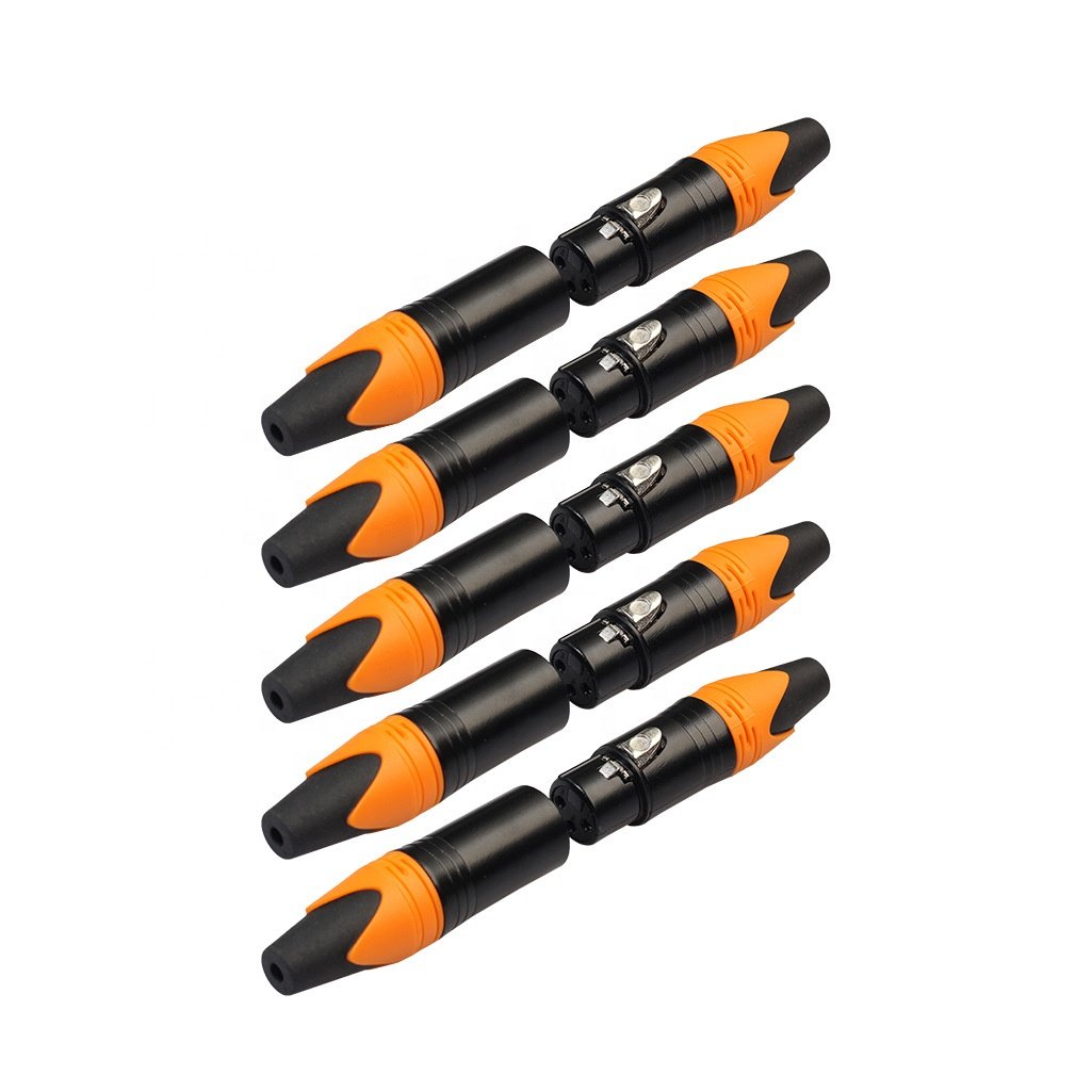 SHENZHENTP Colored 3 Pin Male To Female XLR Connector