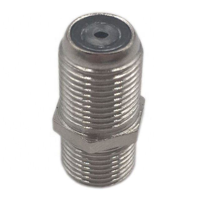 factory direct coaxial zinc brass RF F81 female F coaxial connector
