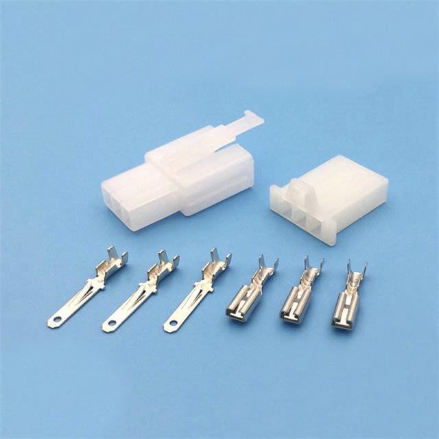 OEM 2.8mm 3 pin auto connector,terminal connector