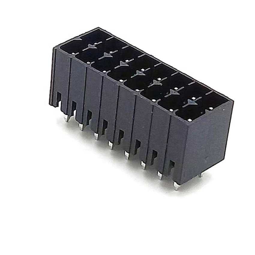 male female 15EDGKNH-3.5 Spring pluggable terminal blocks 3.5mm pitch double rows layer terminal block Connector