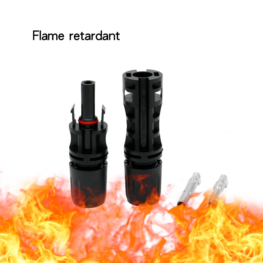A pair of Male Female PV IP67 Waterproof Solar Panel Cable photovoltaic Connector 30A 1000V Solar wire Connector cable solar
