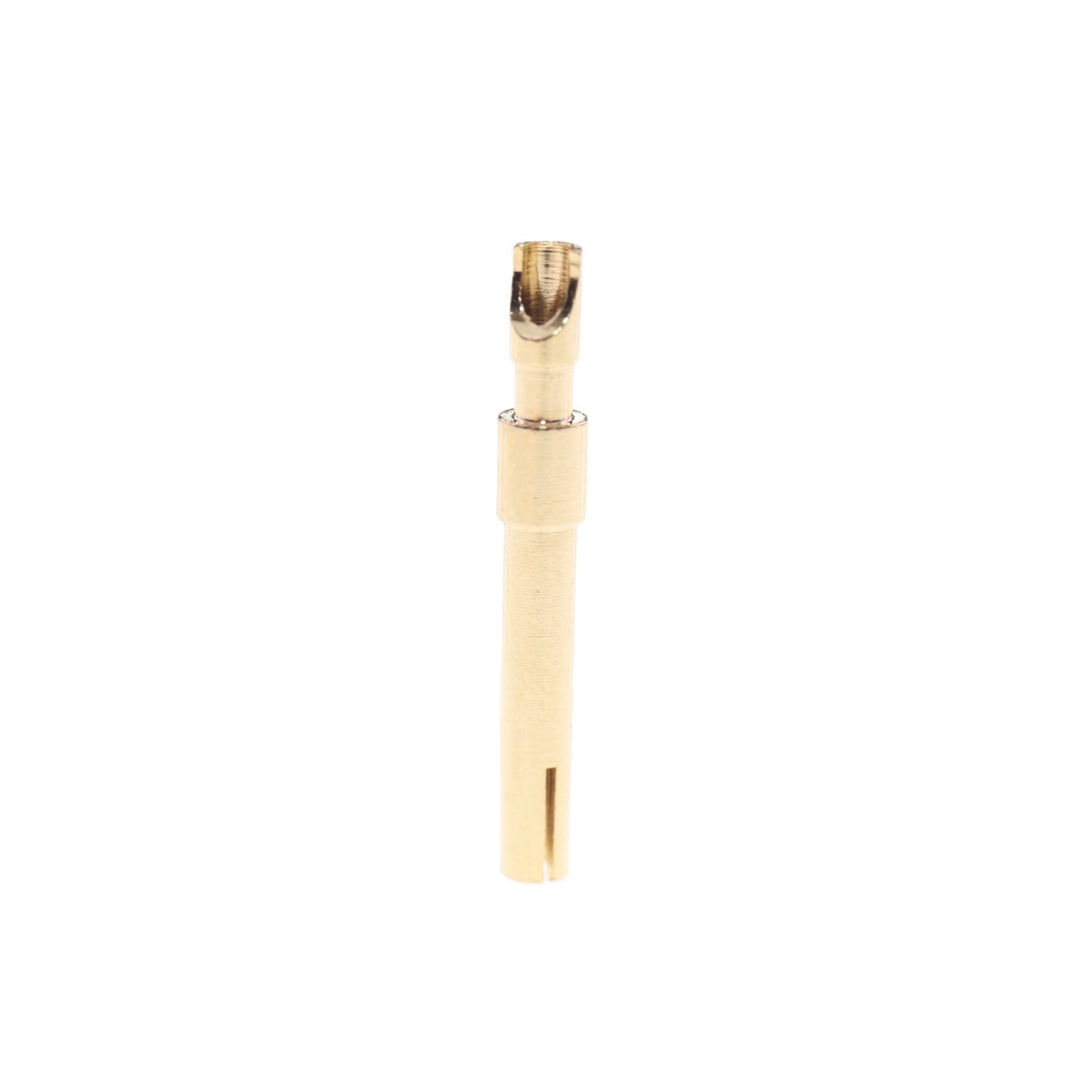 Dongguan factory customization Brass 1.5mm Electronic Contact Spring Solid POGO PIN Male Terminal Connector