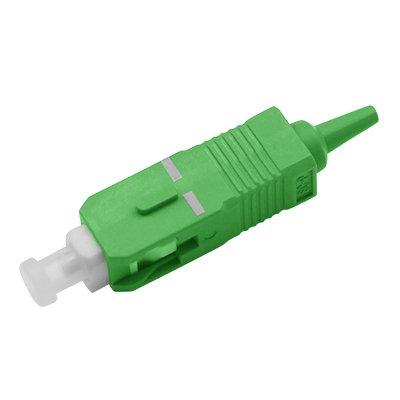 Optic Fiber Single Mode Simplex SC/APC Connector With 0.9mm Diameter Boot