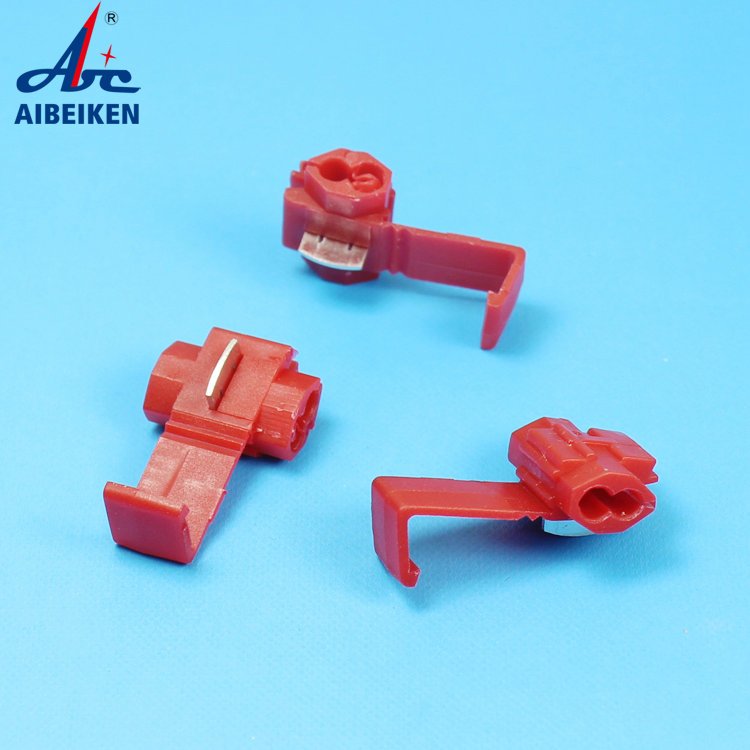 Manufacturer Solderless Pre-Insulating Terminal Quick Splice Terminal Clamp Wire Connector 22-18AWG