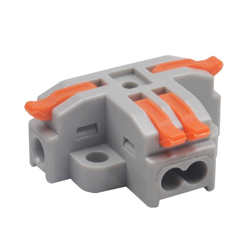 Fast 3 Way Electrical Wire Splitter Push In And Lever Wire Connectors T Type