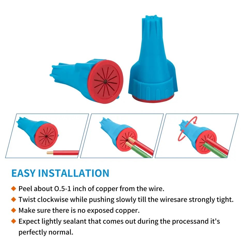 Waterproof Landscape Wire Connectors