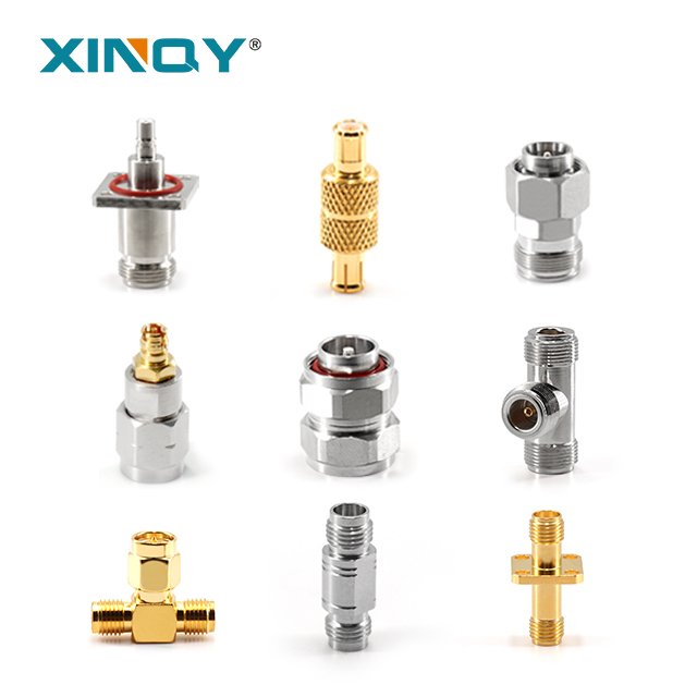 XINQY SMA-JK RF Coaxial Adapter Connector SMA-Male to SMA-Female DC-18GHz 50Ohm RF Test Cable Adaptor Connector
