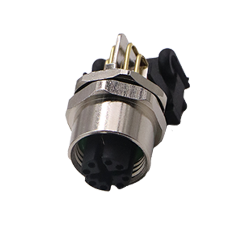 Chinese suppliers M12 waterproof connector secure socket Wire harness cable connector