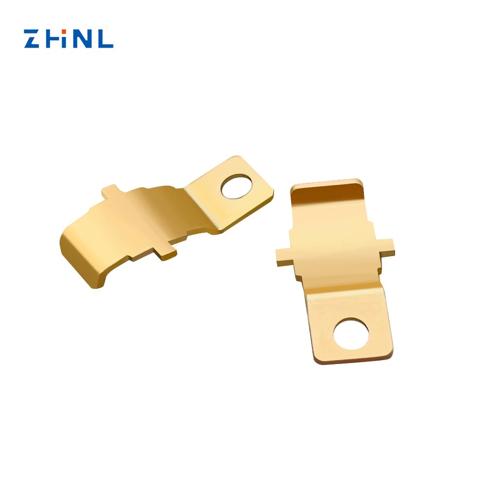 Customized electric switches and plugs parts socket contact electrical connector brass parts of switch and power socket