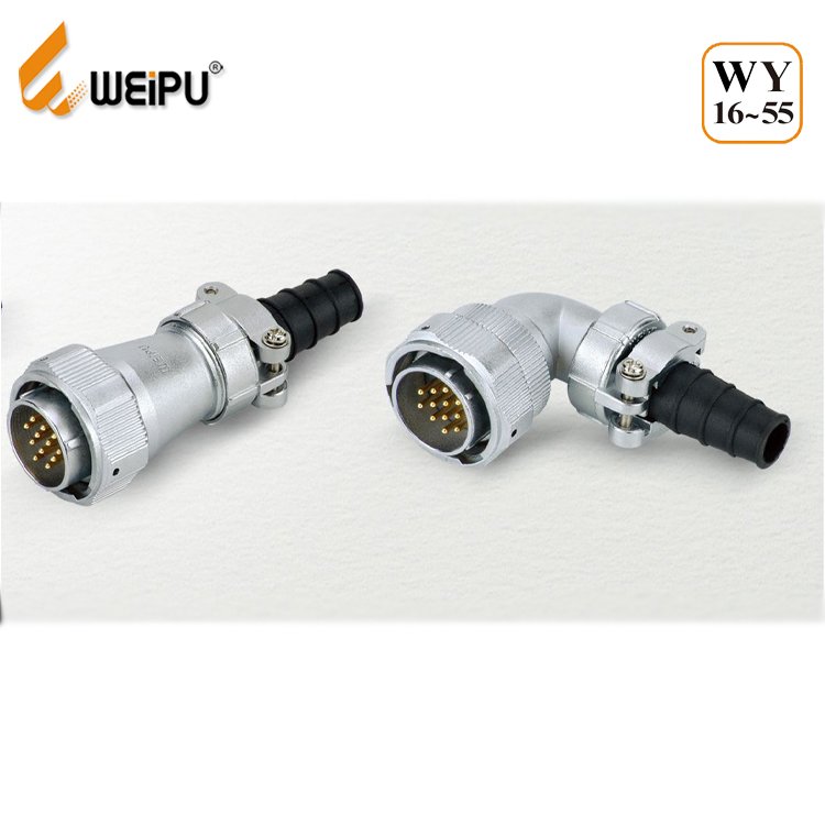 WEIPU 2pin 3pin 4pin 5pin 10 pin waterproof bnc low voltage wire electrical industrial connector