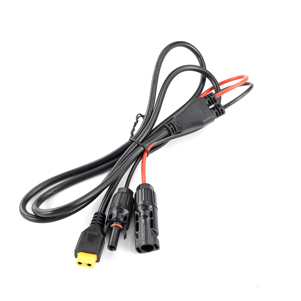 IP67 Waterproof XT60 Male Female Junction knot to MC Connector RV Solar Panel Extention Power Station Charge Cable Plug