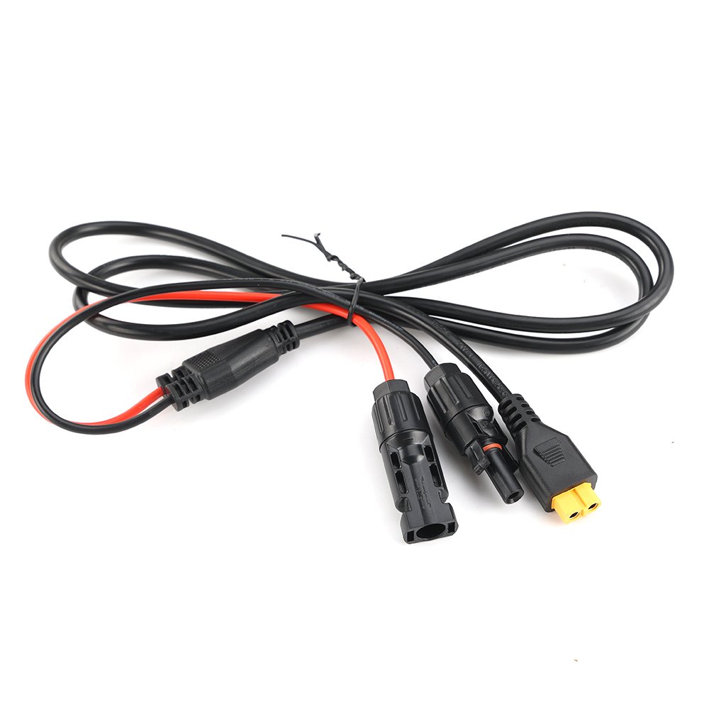 IP67 Waterproof XT60 Male Female Junction knot to MC Connector RV Solar Panel Extention Power Station Charge Cable Plug