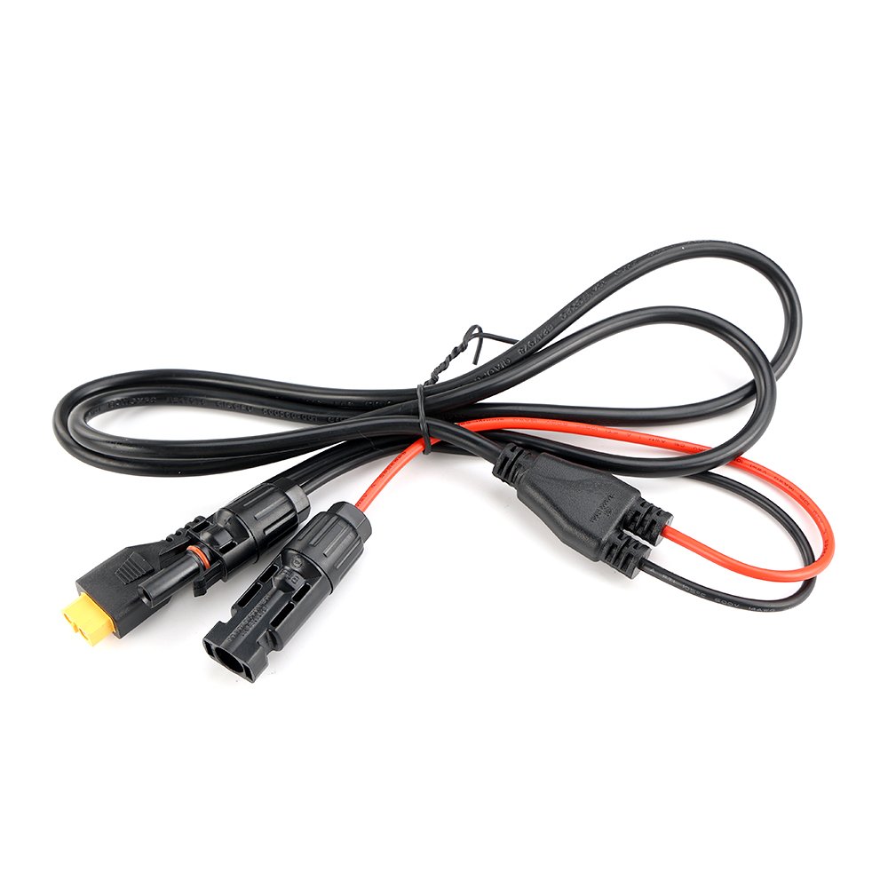 IP67 Waterproof XT60 Male Female Junction knot to MC Connector RV Solar Panel Extention Power Station Charge Cable Plug