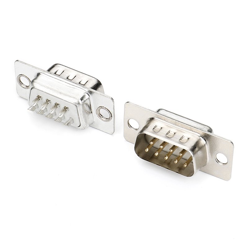 D-SUB 9Pin DB 9P Male Connector D-SUB 9 Pin Solder Type connector For cable