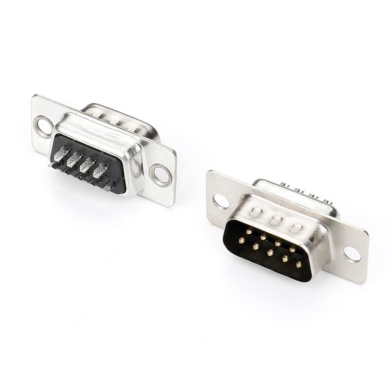 D-SUB 9Pin DB 9P Male Connector D-SUB 9 Pin Solder Type connector For cable