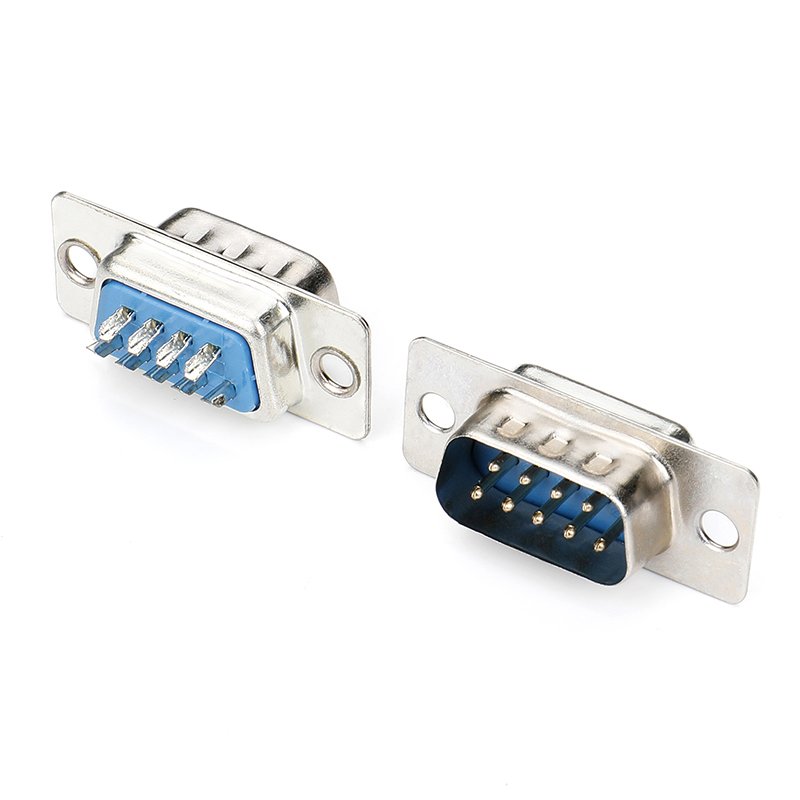 D-SUB 9Pin DB 9P Male Connector D-SUB 9 Pin Solder Type connector For cable