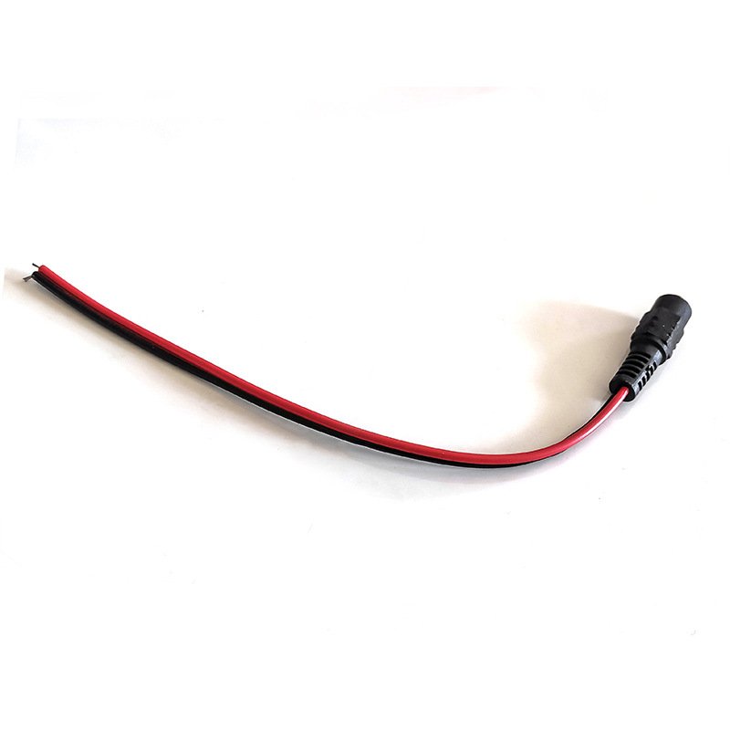 DC Power Pigtail Cable 12V 5A Male & Female Connectors for CCTV Security Camera and Lighting Power Adapter by MILAPEAK