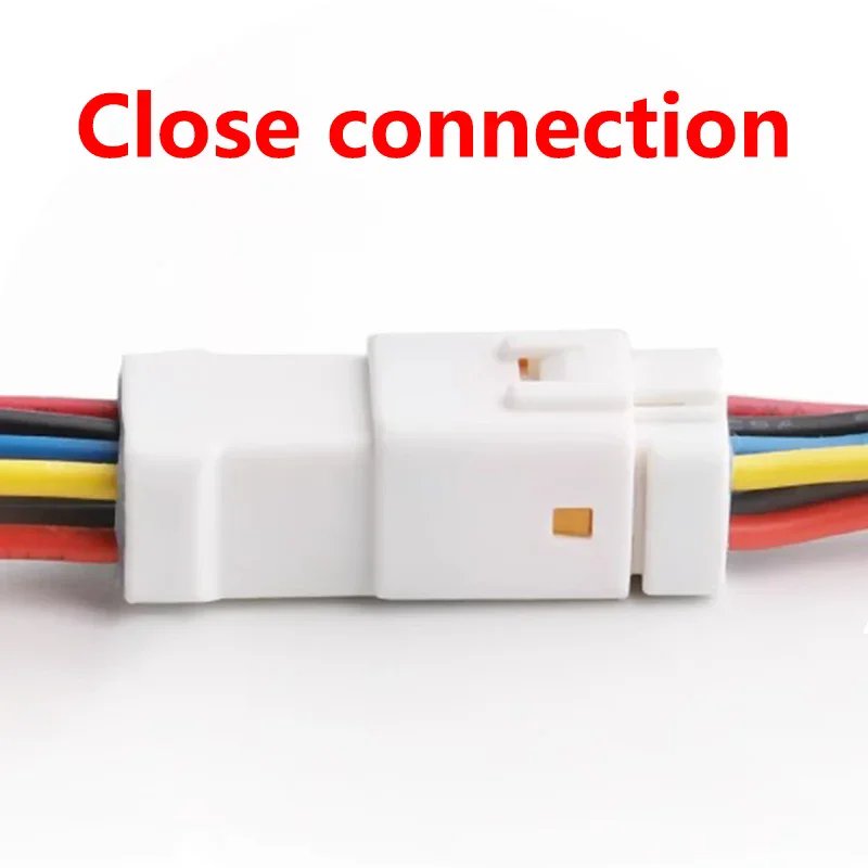 2P 3P 4P 6P 8P 0.6 MM Waterproof Wire Connector Plug Male And Female Socket With Cable JST JWPF Electrical Connectors