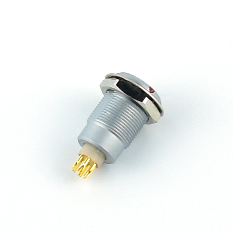TT B FGG.1B.302.CLAD52 Connectors 2pin Push-pull Connector 1B Series Straight Plug EGG 1B Series Panel Mount Female Fixed Socket