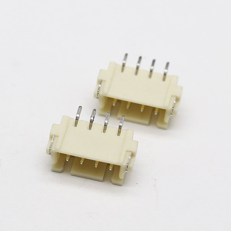 2.54mm height 7.0mm Positions 2P-16P WTB female connector wafer Single Row Right Angle SMT connector wire to board pcb connector