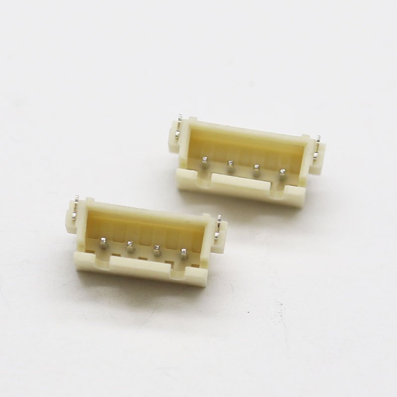 2.54mm height 7.0mm Positions 2P-16P WTB female connector wafer Single Row Right Angle SMT connector wire to board pcb connector
