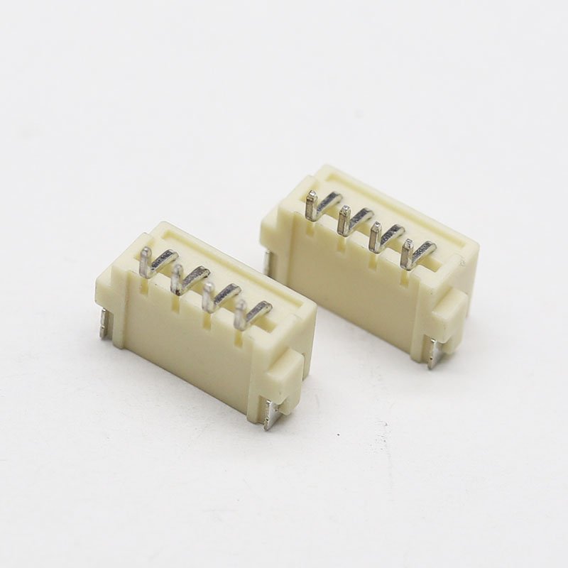 2.54mm height 7.0mm Positions 2P-16P WTB female connector wafer Single Row Right Angle SMT connector wire to board pcb connector