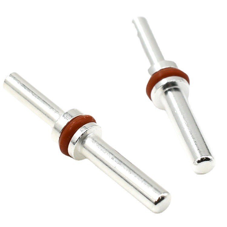 Wholesale Type 2 Contact Pin Durable Brass Connector Terminal High Current Crowm Spring EV Pin