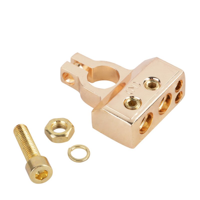 2/4/8/10 AWG Gauge Car Battery Terminal, Car audio Top Post Battery Terminal Connectors Kit
