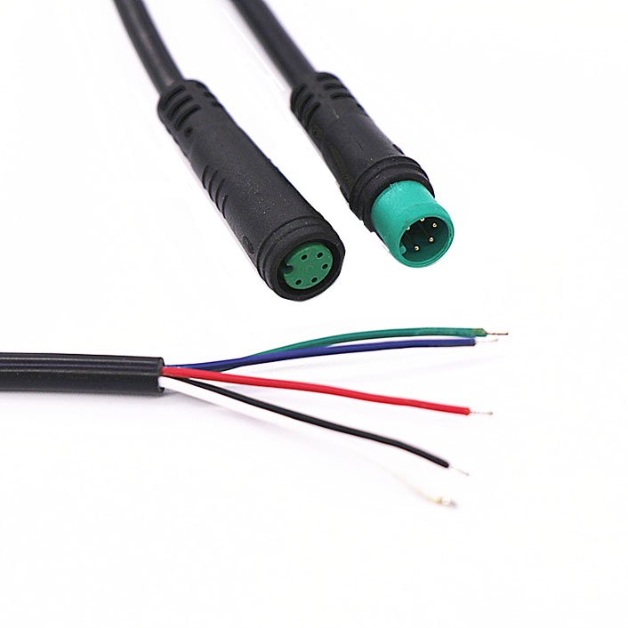 Manufacturer Male Female M6 M7 M8 2Pin 3Pin 4Pin 5Pin Led Light Electric Waterproof Connector