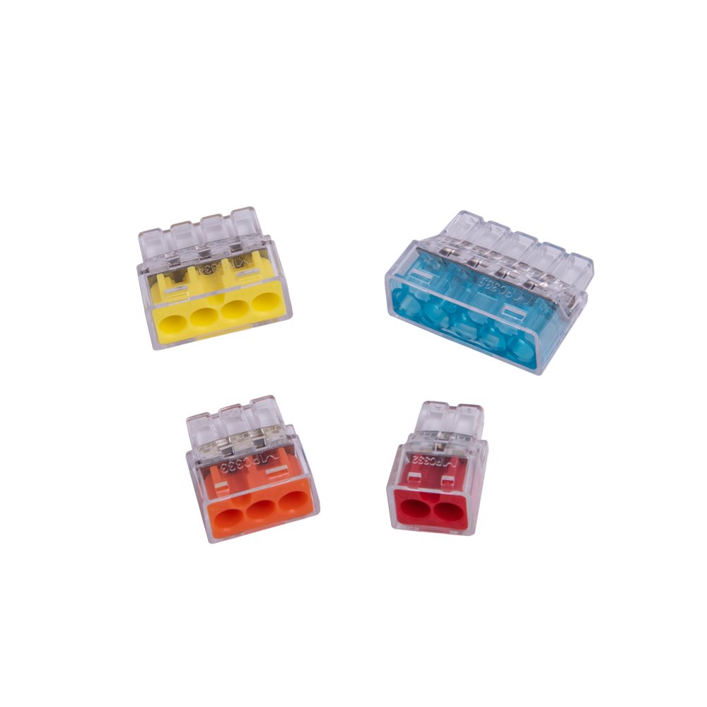 Quality Guaranteed 2-pole Electronic Electrical Push in Wire Connector For Sale