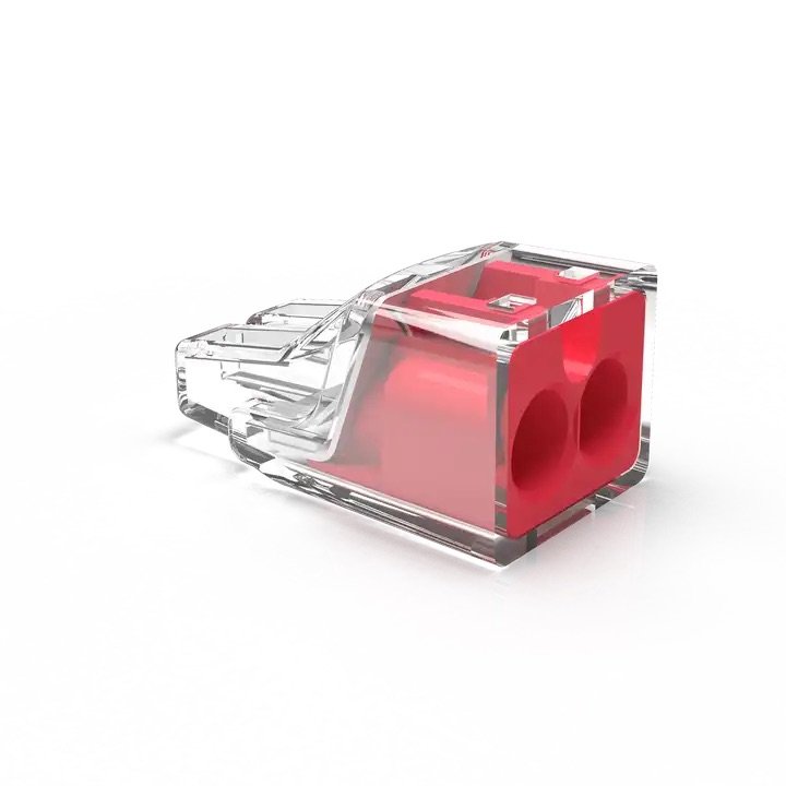 Quality Guaranteed 2-pole Electronic Electrical Push in Wire Connector For Sale