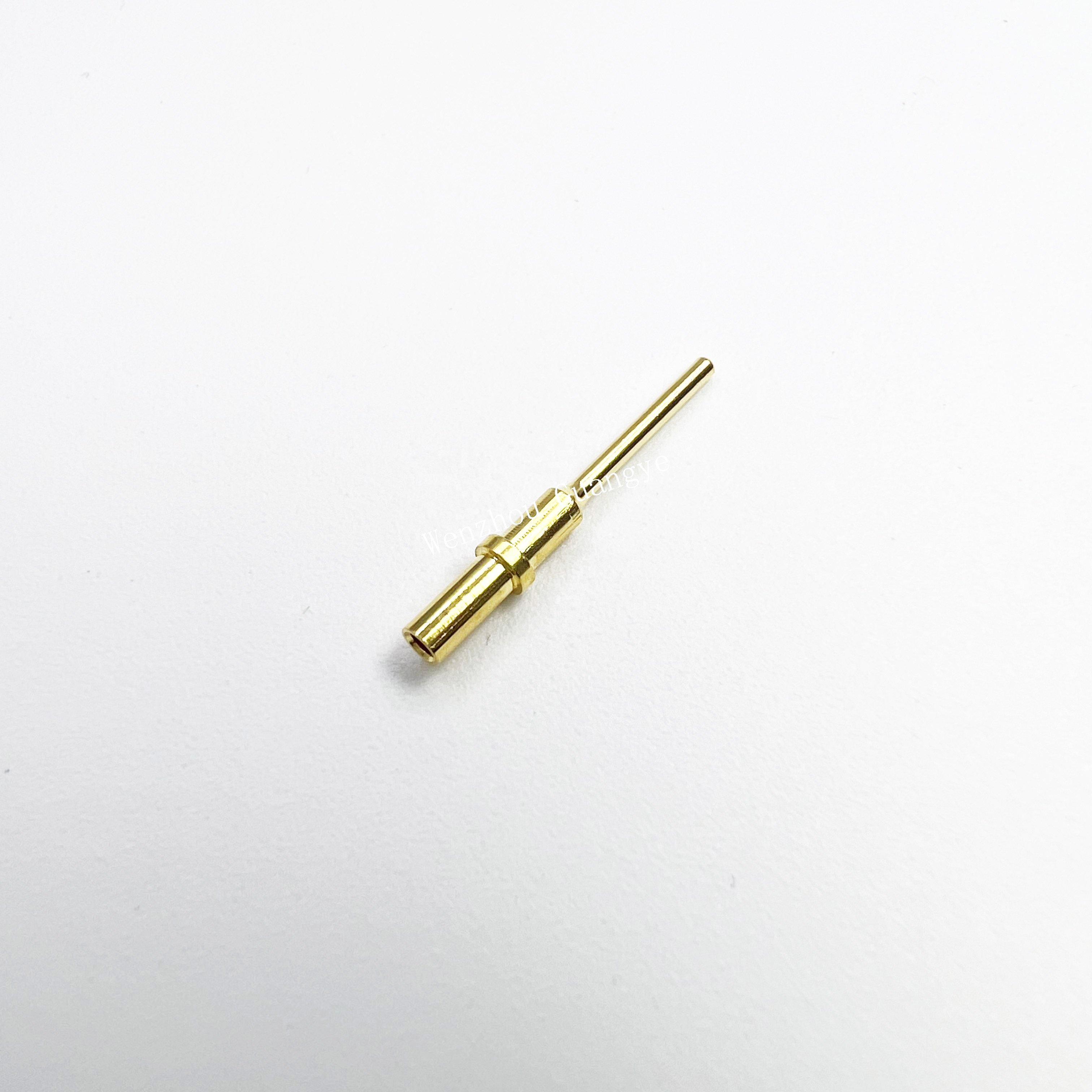 Factory Gold DT Deutsch Adaptor Connector 1060-16-0144 1062-16-0144 2P 3P 5P 6P 7P 12P 16P Gold Plated Terminal Pins PC Material