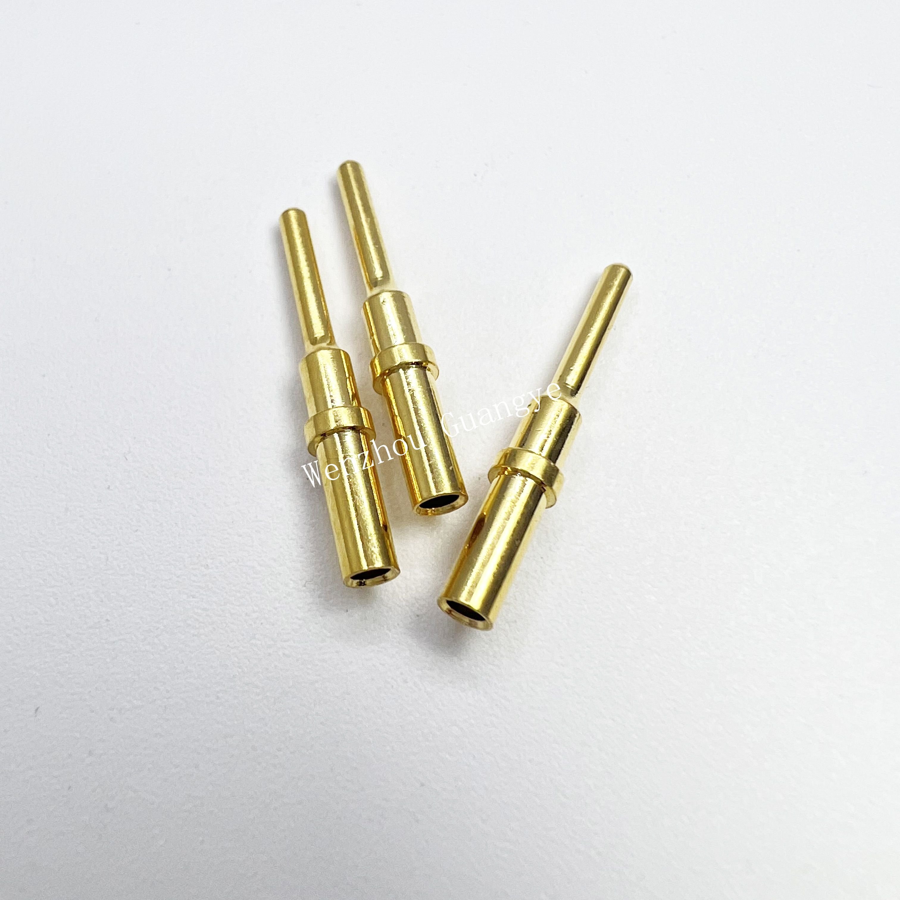 Factory Gold DT Deutsch Adaptor Connector 1060-16-0144 1062-16-0144 2P 3P 5P 6P 7P 12P 16P Gold Plated Terminal Pins PC Material
