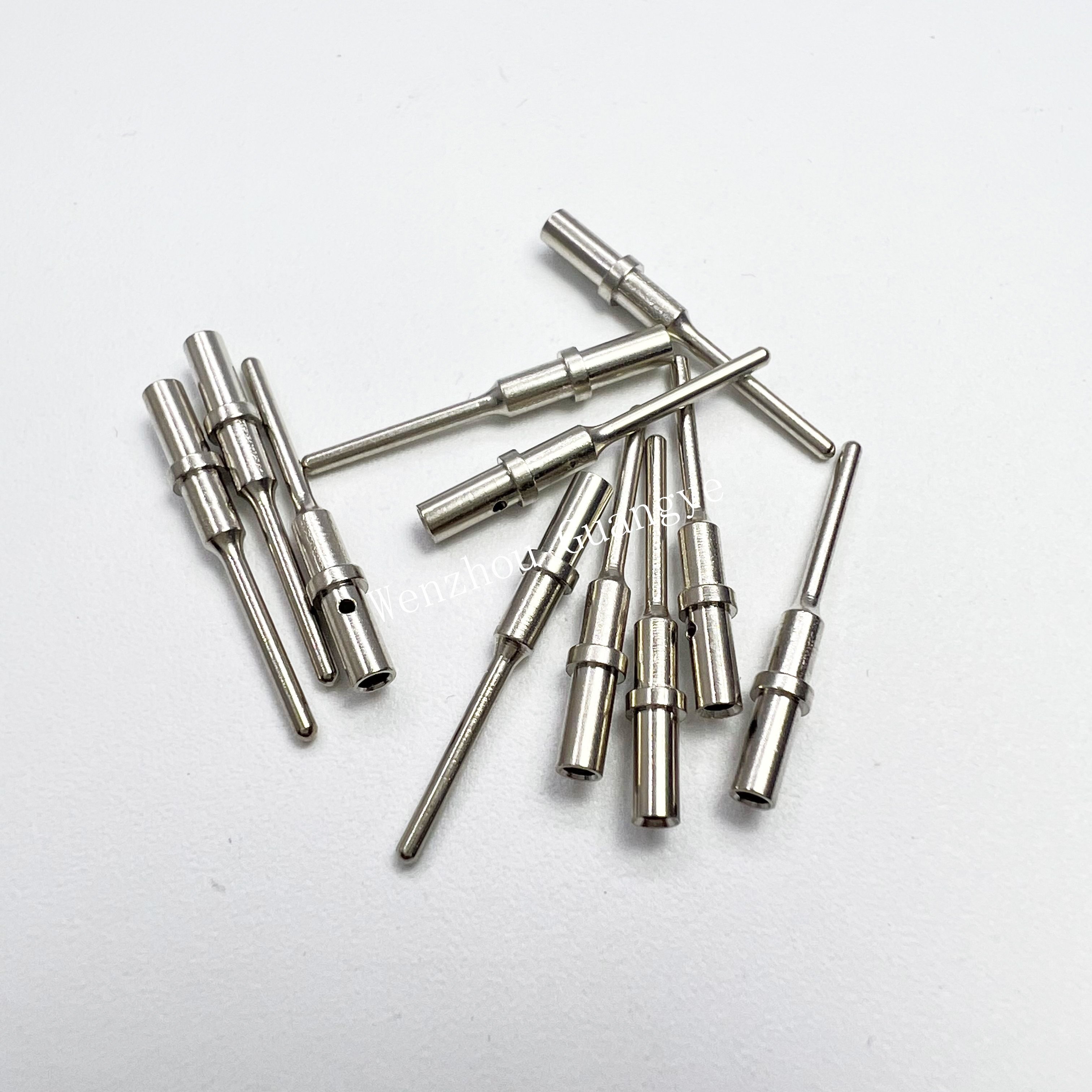 Factory Gold DT Deutsch Adaptor Connector 1060-16-0144 1062-16-0144 2P 3P 5P 6P 7P 12P 16P Gold Plated Terminal Pins PC Material
