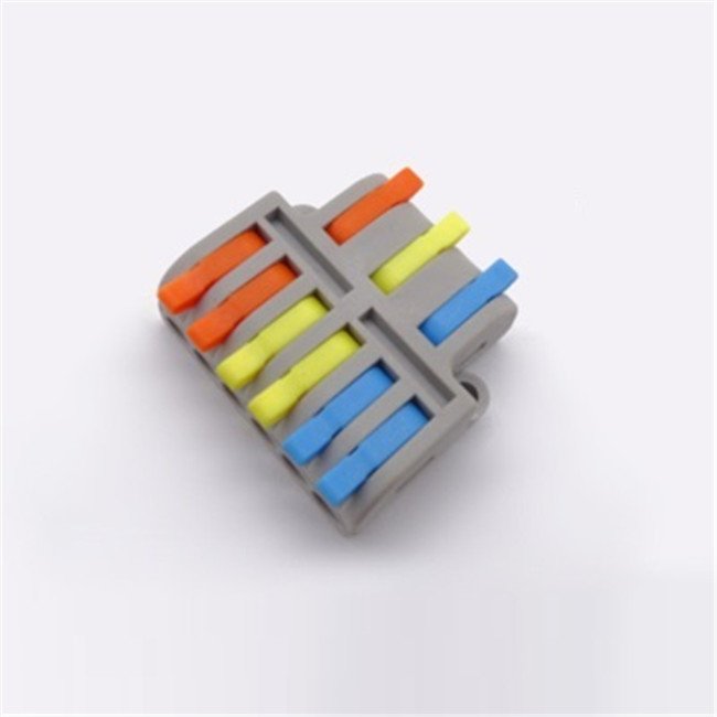 Universal Fast Quick Connect Push-in Wire Connector 32A SPL63 SPL93 6P/9P Pin Terminals with Nylon Housing